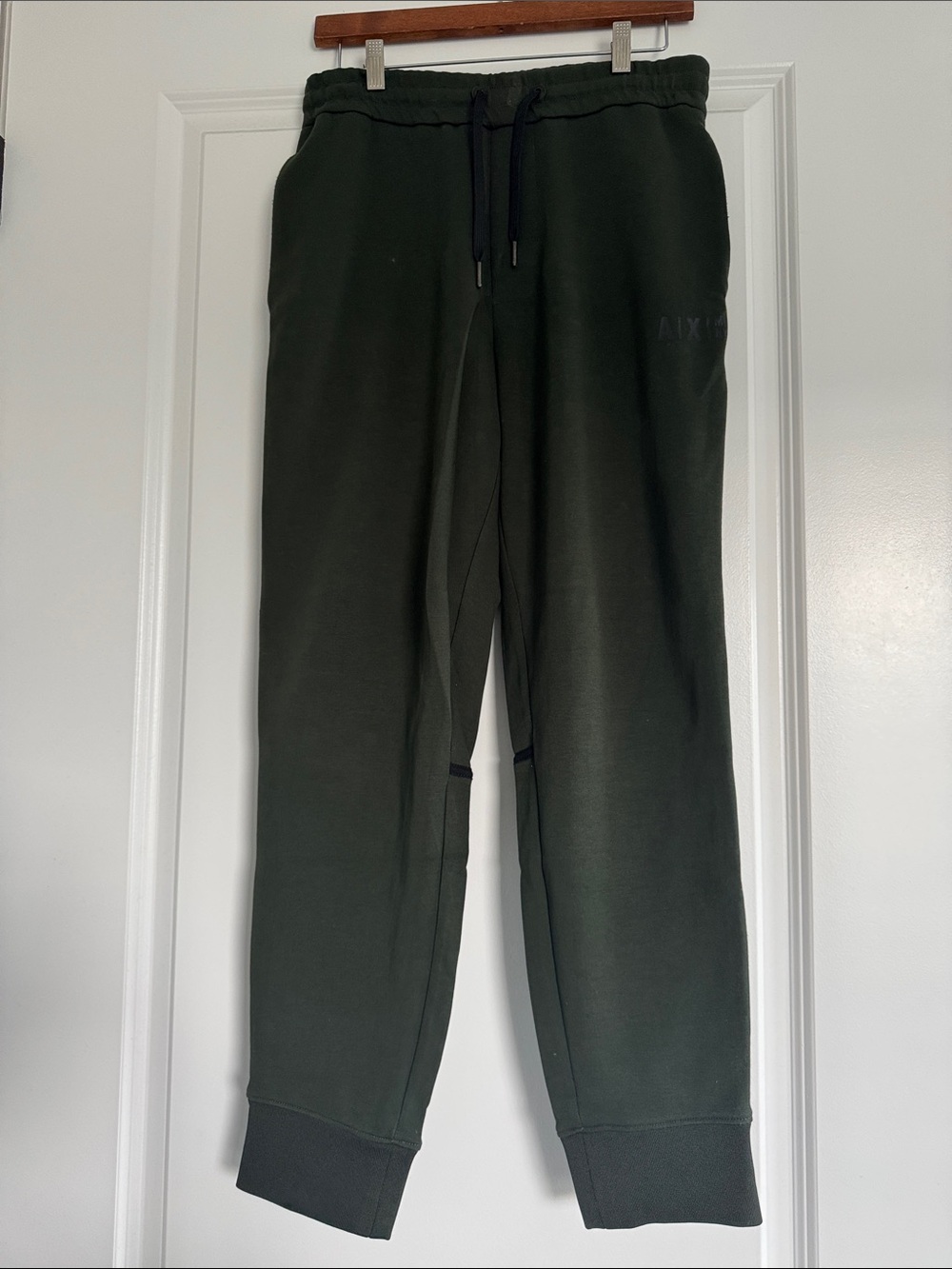 NWOT Armani Exchange Green Regular Fit Sweatpants S